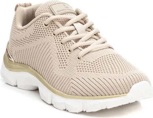Xti 14245 Sportschuhe für Damen - Braun EU 39 - Bequeme Halbschuhe aus Textil mit Schnürverschluss und Zuglasche für einfaches Anziehen. Ideal für den Alltag mit rutschfester Gummisohle.