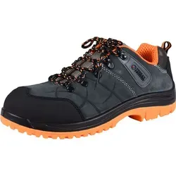TERRAX WORKWEAR Sicherheitsschuh S1P, Grau/Orange, Farbe:Grau/Orange, Größe:45 - 45