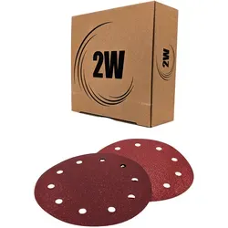 2W Weramik Parkettschleifscheiben 178mm Korn 80 – 10-Loch | 50 Stk. Profi-Qualität - Hochwertige 178mm Parkettschleifscheiben mit 10-Loch-Stanzung für optimale Staubabsaugung. Ideal für den professionellen Einsatz auf Holzoberflächen. Genießen Sie einen effektiven Schliff mit langlebigem Keramikkorn.