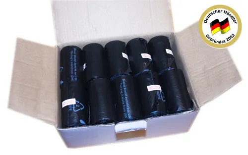 Stück Hundekotbeutel auf 20 Rollen, Gassibeutel 22x30,5 cm, Gassitüten;DD11 400