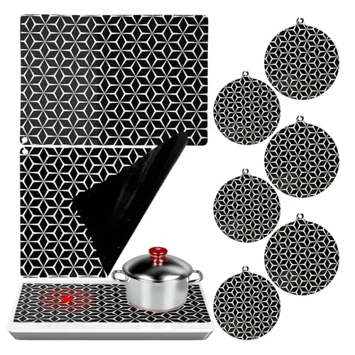 Stück Induktionsschutzmatte 8er-Set