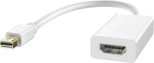 MMOBIEL Mini Display Port zu HDMI Adapter Thunderbolt zu HDMI Konverter (WEISS)