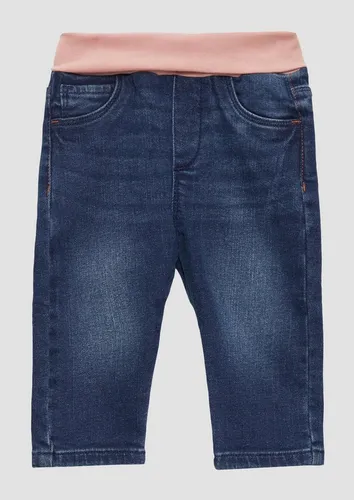 s.Oliver Regular-fit-Jeans Jeans-Hose Wärmende Jeans mit Umschlagbund