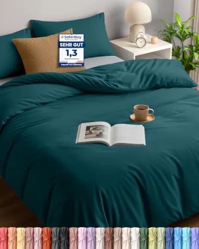 Bettwäsche Türkis von Utopia Bedding