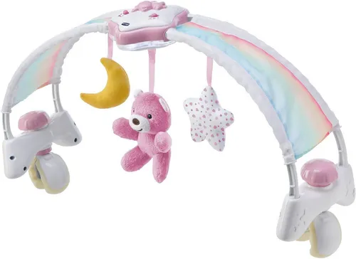 Chicco 1047310 Bogen Kinderbett Rainbow Sky Rosa von Chicco