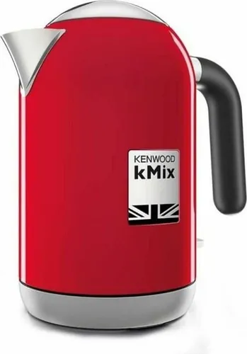 KENWOOD ZJX 650 RD kMix Wasserkocher in spicy red - Stylischer Wasserkocher mit 1,6 Litern Fassungsvermögen und schneller Kochzeit, ideal für Teeliebhaber und moderne Küchen.