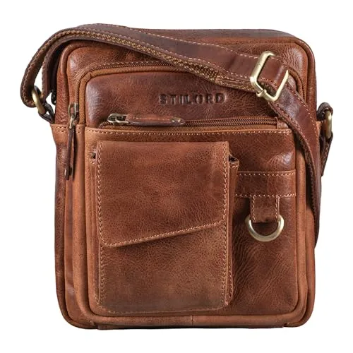 STILORD 'Ryan' Crossbody Tasche Herren Leder von STILORD