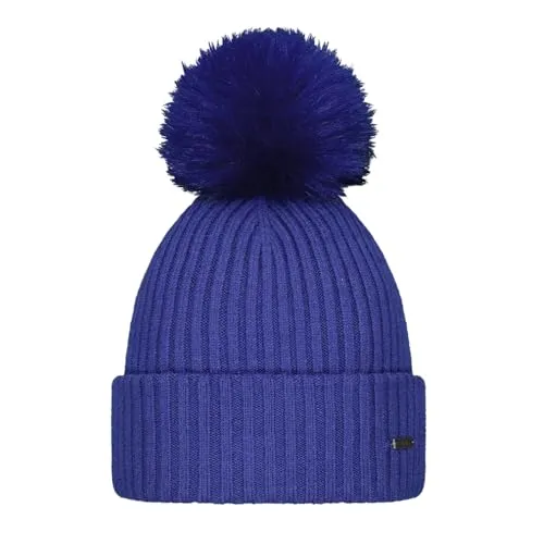Barts Damen Kenzie Beanie-Mütze, Kobalt, One Size - Stylische Kenzie Beanie für Damen, perfekt für kalte Tage und ein modisches Accessoire in trendigem Kobalt.