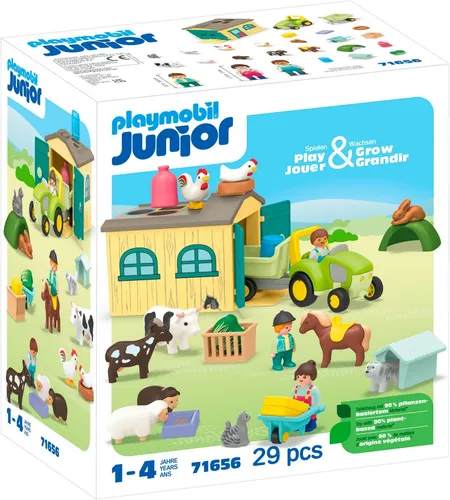 PLAYMOBIL JUNIOR Bauernhof-Abenteuer 71656