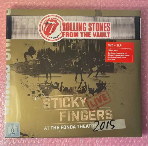 Rolling Stones - Sticky Fingers Live -From The Vault 3LP + DVD 2015