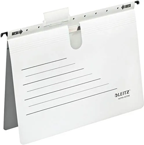 Leitz Hängehefter A4 Alpha weiß 5 Stück