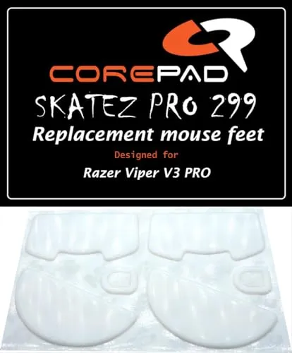 Corepad Skatez PRO 299 Ersatz Mausfüße kompatibel mit Razer Viper V3 PRO Wireless