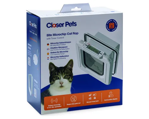 Cat Mate Super Selective Katzenklappe mit Chip & Disc 355