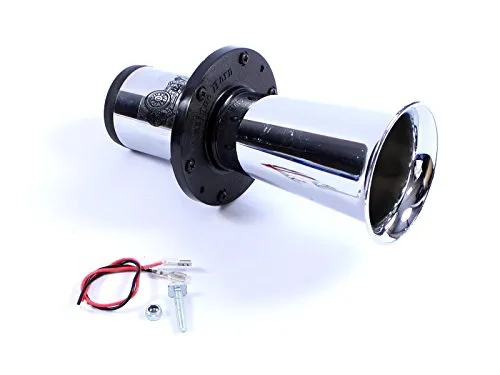 Retro Vintage Hupe verchromt Signalhorn 12 V Oldtimer Fanfare Horn UNIVERSAL TOP