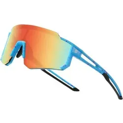 DUCO Polarisierte Jugend Sport Sonnenbrille UV400 für Kinder - Hochwertige Sonnenbrille für Kinder mit polarisierten Gläsern und UV400-Schutz. Leichter TR90-Rahmen für maximalen Komfort. Ideal für aktive Kinder und sorgt für sicheren Sitz.