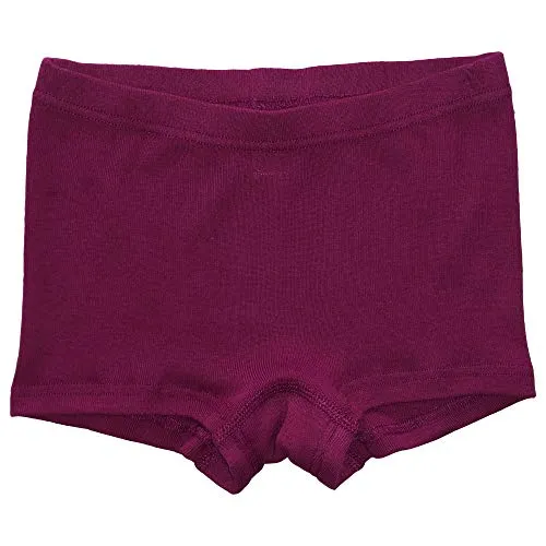 HERMKO 2710 Mädchen-Pant Panty aus 100% Bio-Baumwolle, Girl Unterhose Hose, Farbe:Fuchsia, Größe:128