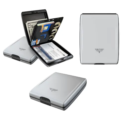 Handtaschen, Geldbörsen & Etuis Silber von TRU VIRTU