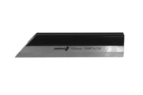 PAULIMOT Präzisions-Haarlineal 100 mm, DIN 874/00, rostfrei von paulimot