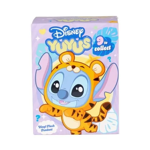 Disney YuYus Stitch – Plüsch-Vinyl-Charms im Blindbox-Format - Entdecke die aufregenden Überraschungsfiguren im Bag-Charm-Trend! 9 verschiedene Designs sorgen für Sammelspaß bei Kindern und Fans. Jede Figur ist ca. 12 cm groß und ideal zum Spielen oder Dekorieren.