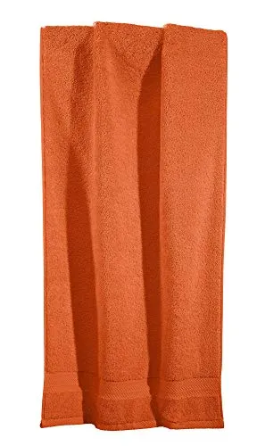 Erwin Müller Handtuch Friedrichshafen 100% Baumwolle orange Größe 50x80 cm - Premium-Qualität, unvergleichlich saugfähig, hautsympathisch, formstabil (weitere Farben)
