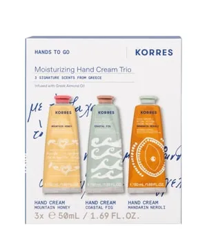 KORRES Feuchtigkeitsspendendes Handcreme-Trio Handpflegeset 1 Stk