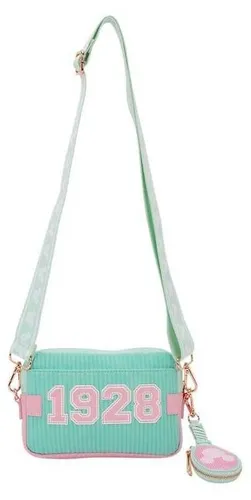 Loungefly Umhängetasche Disney by Loungefly Sling Brusttasche - Stylische und offiziell lizenzierte Umhängetasche aus hochwertigem Polyester und PU Leder. Ideal für den Alltag mit praktischen Maßen von 19 x 3 x 10 cm.