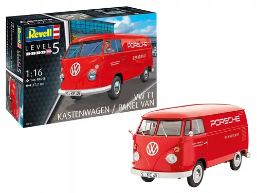 MASSSTABSGETREUES MODELL VOLKSWAGEN T1 KASTENWAGEN 1:16