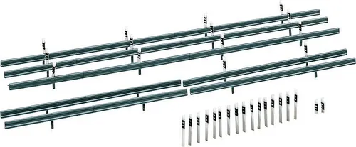 Faller 180535 Spur H0 - Leitplanken 32 Begrenzungspfähle 1600 mm NEU und OVP