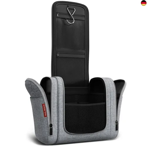 Kulturbeutel XXL [9 Liter Stauraum, Design 2024] von VANLINDSON