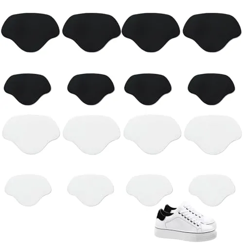 Paar Sneaker Reparatur Patch,Selbstklebende Fersenschutz für Schuhe,Schuh Fersen Reparatur für Schuhe,Fersenpolster schuhe,Schuhreparatur Ferse,Heel Pads für Leder&Sportschuhe,Verlängert Lebensdauer 8