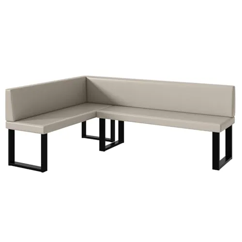 MEBLINI Eckbank für Esszimmer in beige von MEBLINI