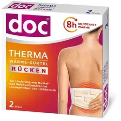 DOC THERMA Wärme-Gürtel Rücken 2 St