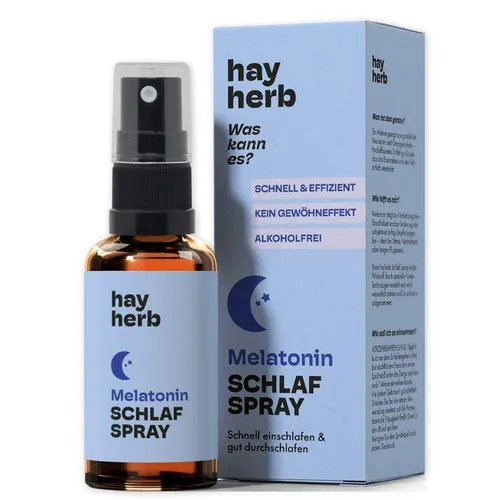 hay herb | Melatonin Schlafspray – schneller einschlafen, vegan & alkoholfrei