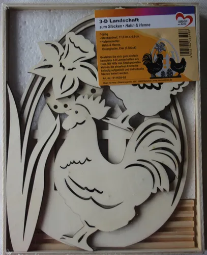 3-D Landschaft zum Stecken 