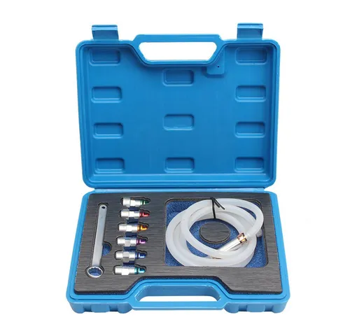 Hikity Bremsscheiben-Richtwerkzeug Bremsenentlüfter Schlüssel Bremsenentlüftungegerät Bremse Entlüften, 8tlg Bremse Entlüften