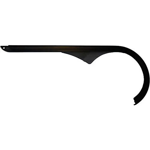 Horn Catena A08 Kettenschützer – Schwarz, Transparent, Einheitsgröße - Fahrradschutzbleche für optimalen Kettenschutz, verstellbar von 320-420 mm und mit transparenter Kunststoffblende im Umwerferbereich.