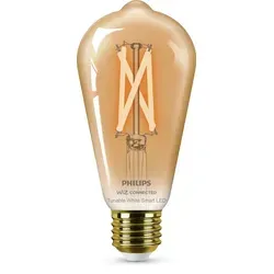 Philips Glühbirne amber ST64 E27