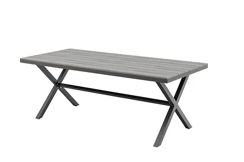 Gardissimo CATANIA Alu Gartentisch in Holzoptik von Gardissimo