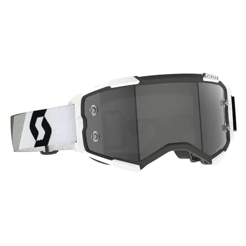 Scott Fury LS MX Goggle - Innovative Radbrille in schwarz/weiß - Radbrillen mit Light Sensitive-Technologie, die sich an Lichtverhältnisse anpassen und perfekten Schutz bieten.