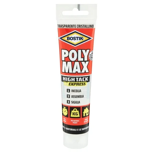 Bostik Poly Max High Tack Express Durchsichtig Leim Montage Universal 115g