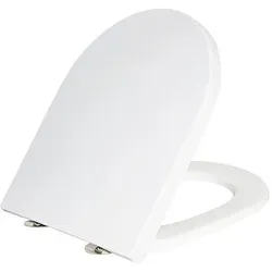Villeroy & Boch Subway 3.0 WC-Sitz, weiß - 8M426101 - Hochwertiger WC-Sitz aus Duroplast mit TwistFlush-Technologie, die Wasser spart. Ideal für ein modernes Familienbad, langlebig und abnehmbar für einfache Reinigung.