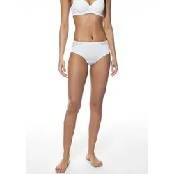Mey Panty SERIE AMOROUS Taillensitz - Funktionsunterwäsche mit hohem Polyamidanteil für besonderen Tragekomfort, verziert mit Spitze und einer kleinen Zierschleife vorn.