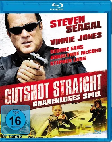 Gutshot Straight - Gnadenloses Spiel - Steven Seagal Blu-ray/NEU/OVP