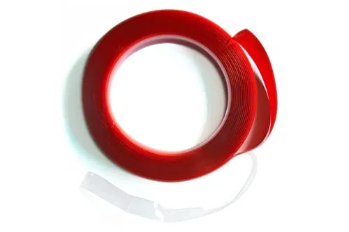 Maximex Power-Tape 3m lang, Doppelseitiges Klebeband Extra Stark, Robustes Klebeband Transparent für nahezu alle Materialien, Enorme Klebekraft, Einsatztemperatur -40 bis 120ºC
