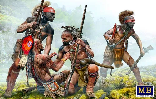 Protective Circle. Indian Wars series Kit No. 1 / 1:35 - Masterbox 35209
