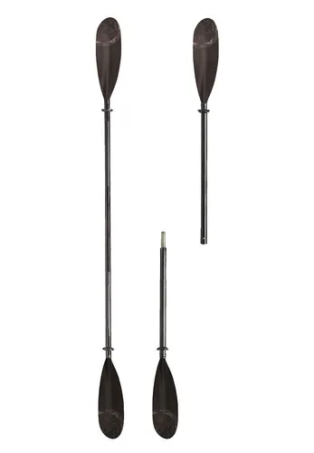 Bravo KC I Fiberglass I Paddel I 220 cm I 2 in schwarz von Bravo Pumpen