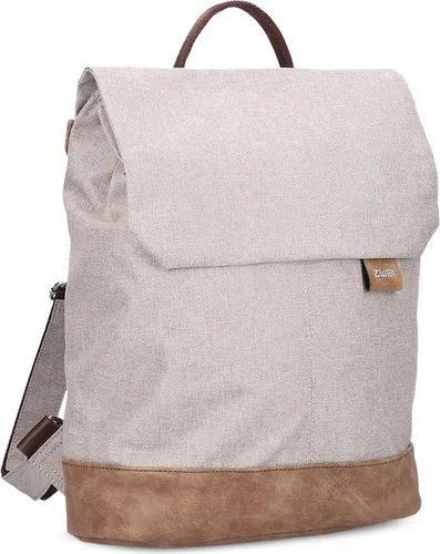 Zwei Rucksack Olli Beige onesize in weiß von ZWEI