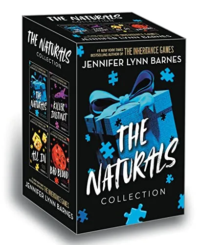 The Naturals Paperback Boxed Set: Spannende Krimi- & Thriller-Abenteuer für junge Erwachsene - Enthält die packenden Romane 'The Naturals', 'Killer Instinct', 'All in' und 'Bad Blood' – ideal für junge Leser, die Nervenkitzel lieben!