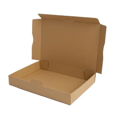 Versandkartons DHL Kleinpaket oder DP Maxibrief Karton Verpackung | Menge wählbar | Hansepack24 (320 x 225 x 50 mm Braun, 50 Stück)