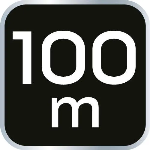 Maurerschnur zum Abstecken, 100 m, Kunststoff, mit ergonomischem Griff
